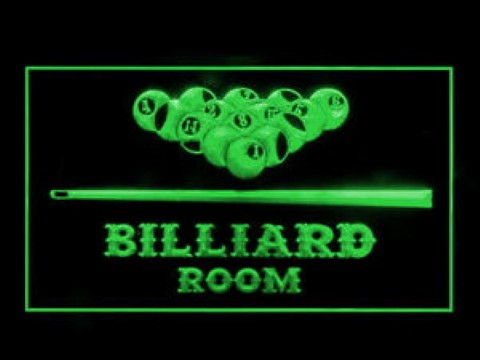 Billiard Room Play Now LED Neon Sign